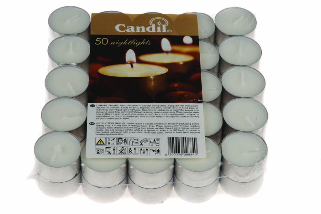 White Tealights Candil – Night