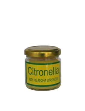 Citronella jar Candle