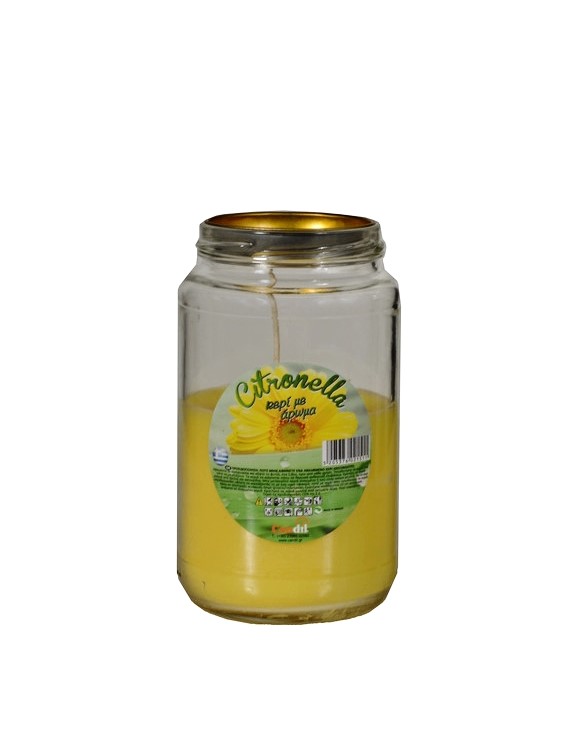 Citronella jar candle 250gr